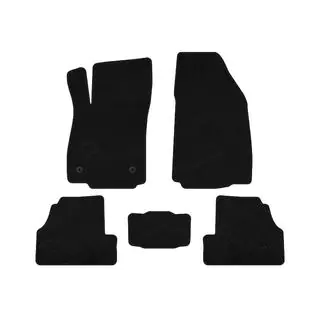 Textile Floor Mats Premium (2012-2019, Black) photo 1