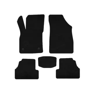 Textile Floor Mats Premium (2019-2023, Black) photo 1