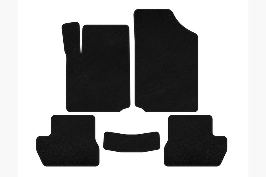 Citroen C-2 2003-2009 Textile Floor Mats Premium (Black) Photo 2