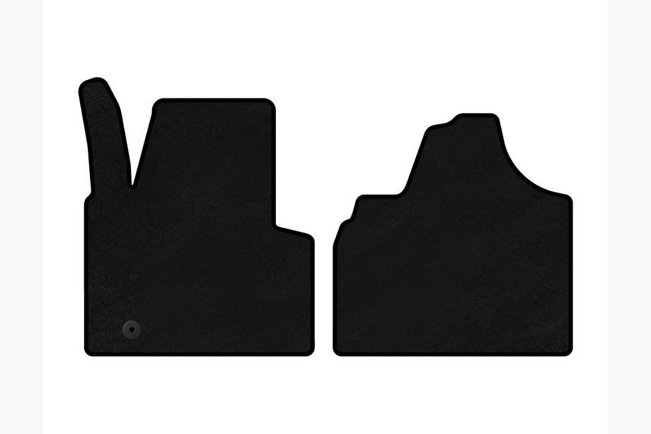 Citroen Jumpy 2007–2017 Textile Floor Mats Premium (Black) Image