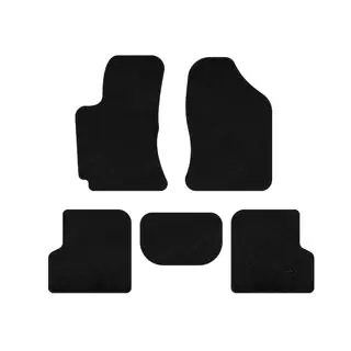 Textile Floor Mats Premium (Black)