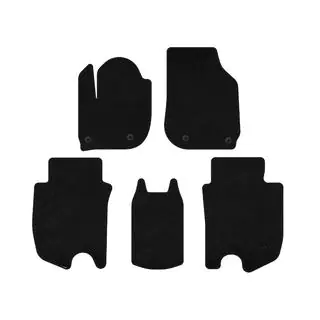 Textile Floor Mats Premium (HB, Hybrid, Black) photo 2