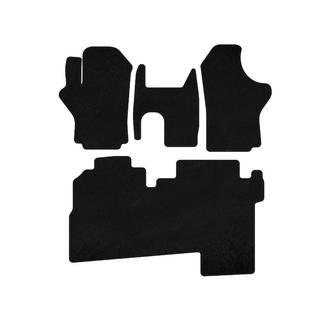 Textile Floor Mats Premium (2004-2007, 2 rows, 8-seater, Black) photo 1
