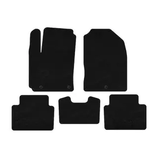 Textile Floor Mats Premium (2017-2020, Petrol, Black) photo 1