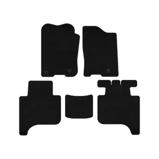 Premium Textile Floor Mats (2 Rows, 2004-2008, Black) photo 1