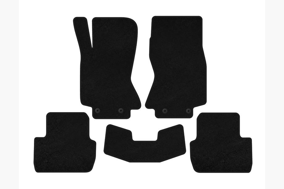 Jaguar S-Type 1999-2008 Textile Floor Mats Premium (black) Photo 1