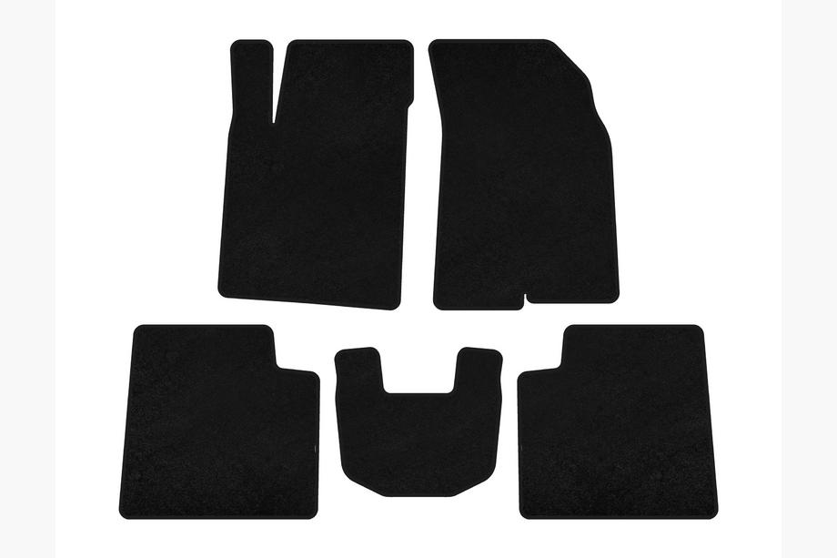 Kia Opirus 2003-2010 Textile Floor Mats Premium (black) Photo 1