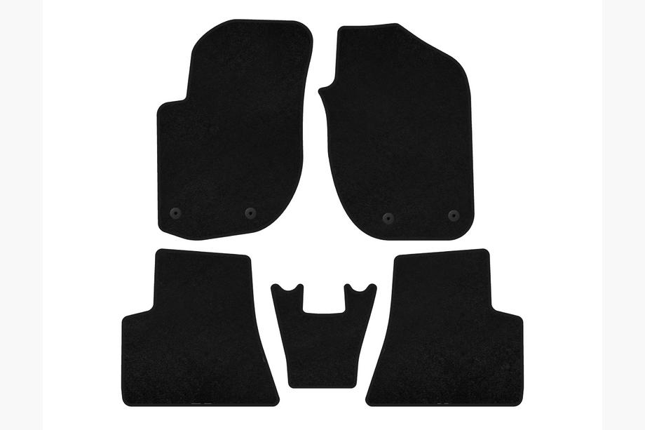 Land Rover Freelander I 1997-2006 Textile Floor Mats Premium (Black) Image