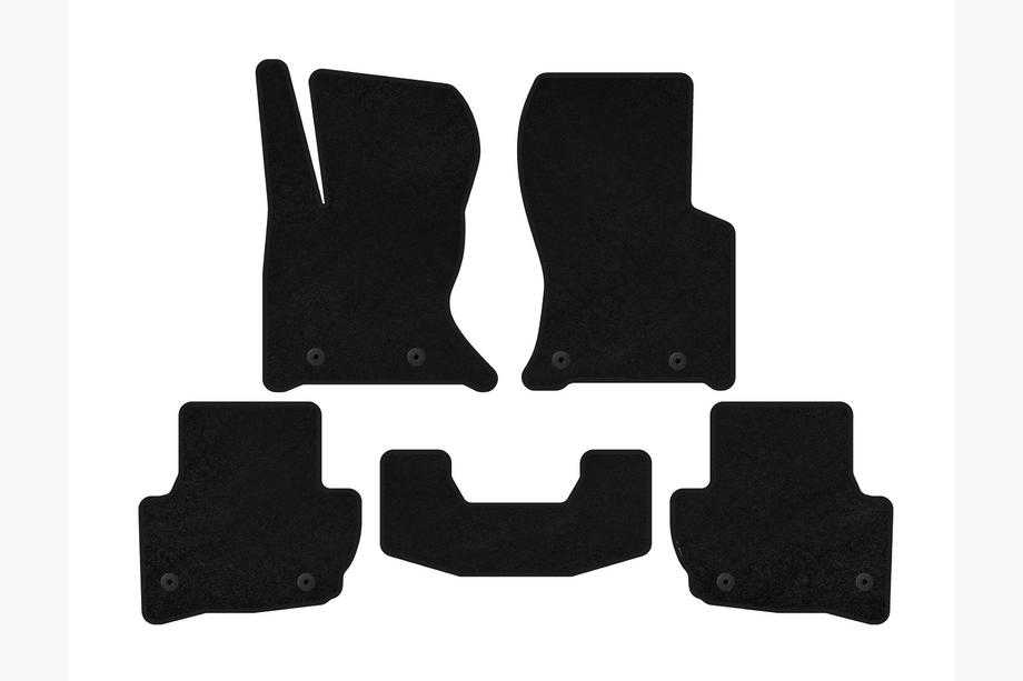 Range Rover Velar 2017- Textile Floor Mats Premium (Black) Image