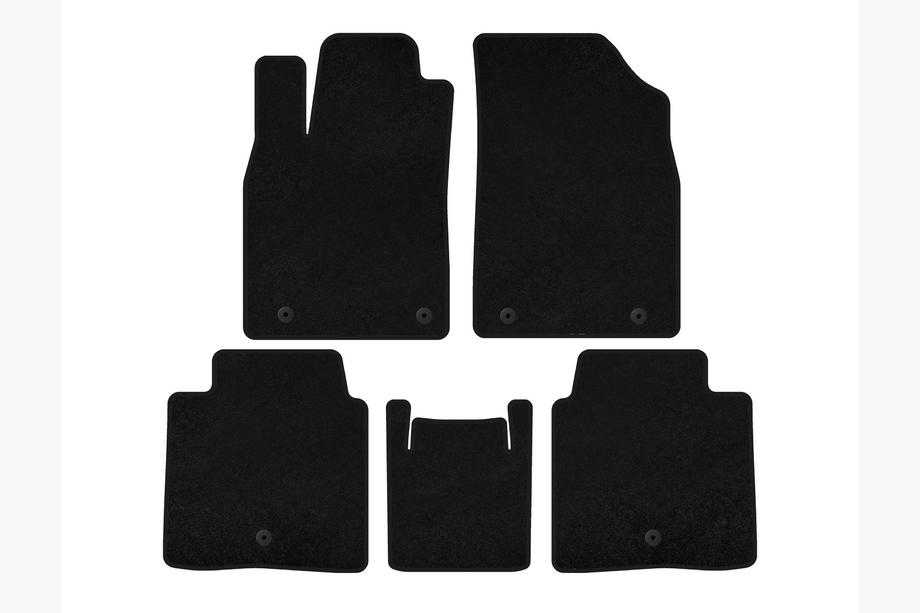 Lexus ES 2012-2018 Textile Floor Mats Premium (SD, Hybrid, Black) Image