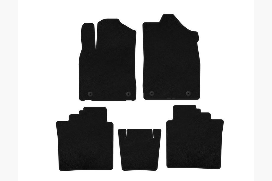 Lexus ES 2012-2018 Textile Floor Mats Premium (black) Photo 1