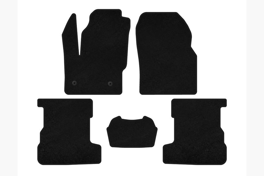 Lincoln MKC 2015- Textile Floor Mats Premium (Black) Image