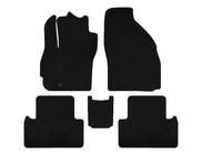 Mazda 5 2005-2009 Textile Floor Mats Premium (2 Rows, 7-Seater, Black) photo 1