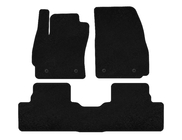 Mazda 5 2010-2018 Premium Textile Floor Mats (2 rows, black) photo 1