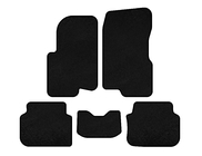 Smart 1998-2007 Textile Floor Mats Premium (2003-2007, Forfour, black) photo 1