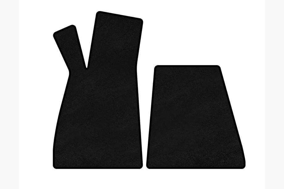 Smart 1998-2007 Premium Textile Floor Mats (Roadster, Black) Image