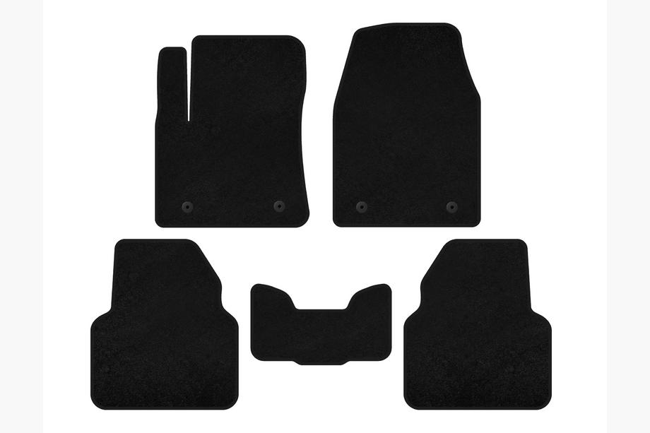 MG 6 2010- Textile Floor Mats Premium (HB, Black) Image