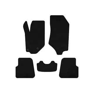 Textile Floor Mats Premium (HB, 5-door, Black) photo 1