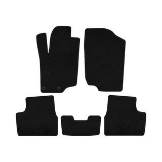 Textile Floor Mats Premium (HB, 5-door, Black) Peugeot 207 2006–2014 photo 1