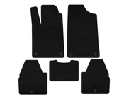 Peugeot 607 1999-2010 Textile Floor Mats Premium (SD, Black) photo 2