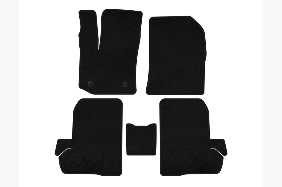 Renault Dokker 2013-2022 Textile Floor Mats Premium (Black) Photo 1