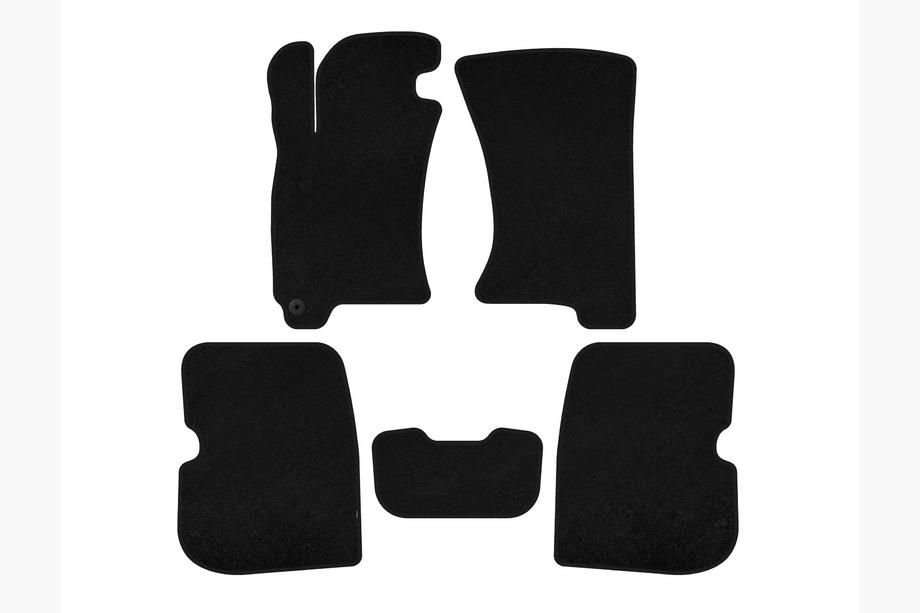 Subaru Forester 1997-2002 Textile Floor Mats Premium (Black) Photo 1