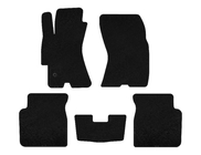Subaru Outback 2005-2009 Textile Floor Mats Premium (Black) photo 1
