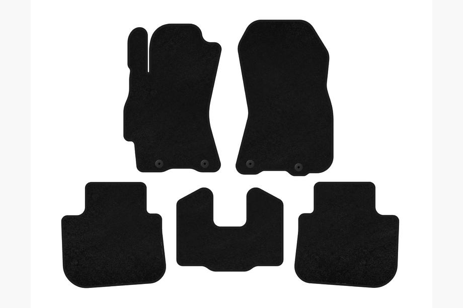 Subaru Outback 2009-2014 Textile Floor Mats Premium (Black) Image