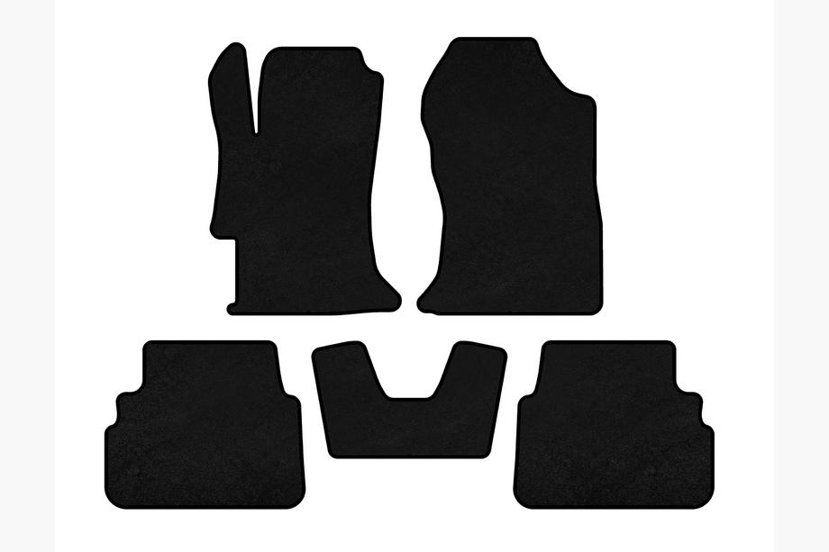Subaru XV 2017-2023 Textile Floor Mats Premium V1 (Black) Photo 1