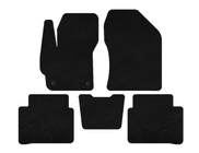Toyota Corolla 2019- Textile Floor Mats Premium (SD, Black) photo 1