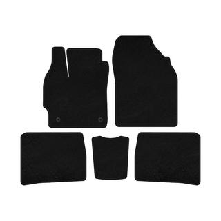 Textile Floor Mats Premium (LB, Black) Toyota Prius 2009-2015 photo 1