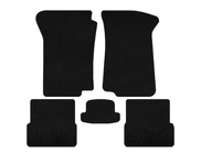Volkswagen Golf 2 1983-1992 Textile Floor Mats Premium (black) photo 1