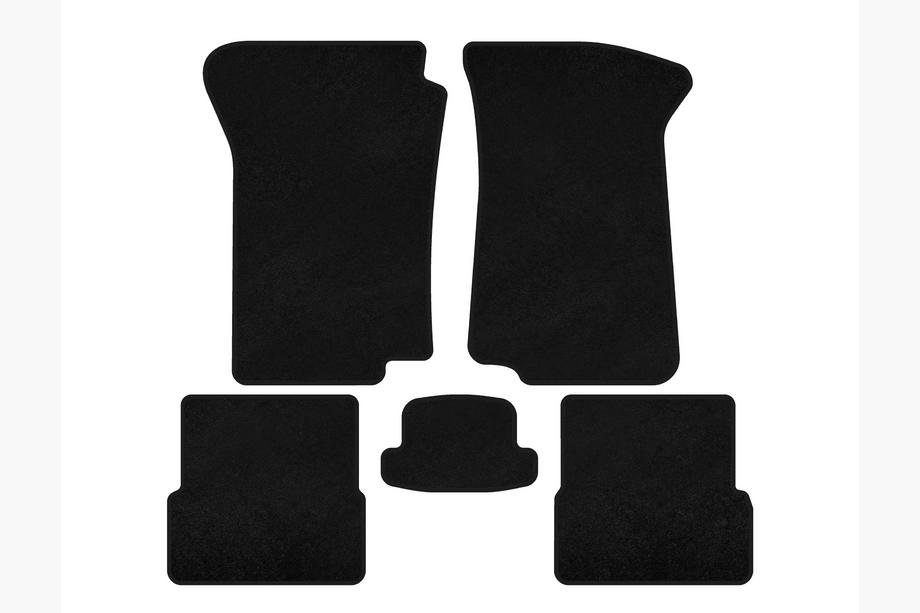 Volkswagen Golf 2 1983-1992 Textile Floor Mats Premium (black) Image
