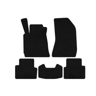 Textile Floor Mats Premium V-1 (Black) photo 2