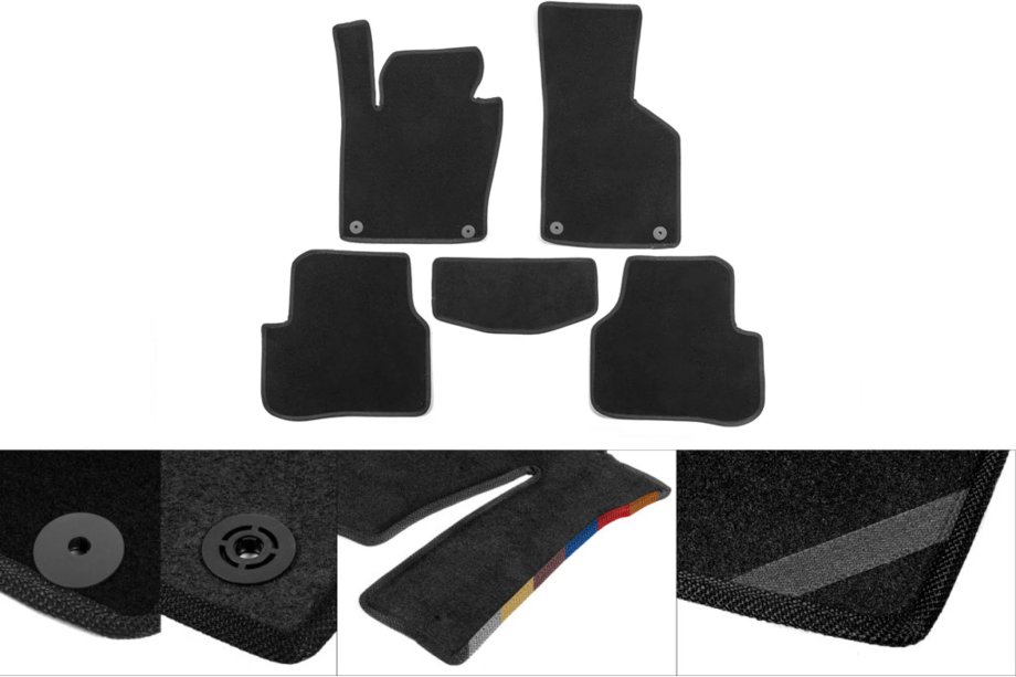 Datsun mi-DO 2015-2020 Textile Floor Mats Classic (black) Image