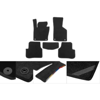 Textile Floor Mats Classic (Black) photo 1
