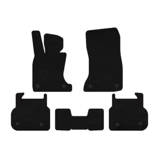 Textile Floor Mats Classic (for F01, Black) photo 1