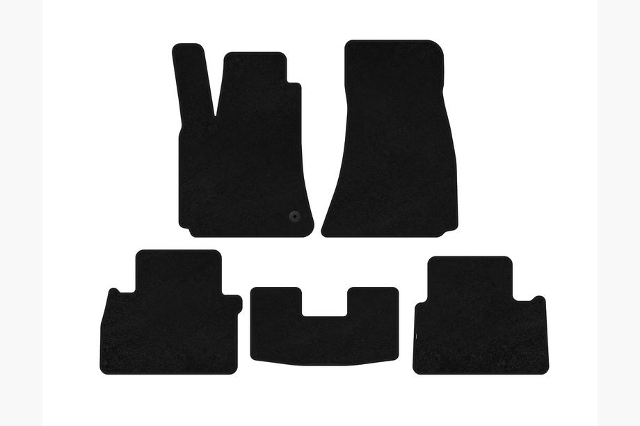 Chrysler C300 2004-2011 Textile Floor Mats Classic (SD, Black) Image
