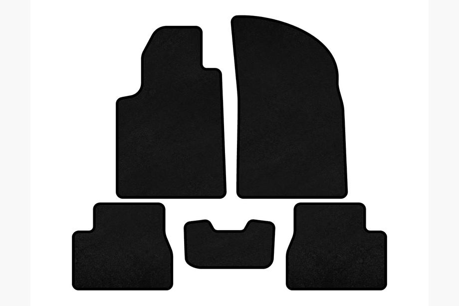 Citroen C-3 2002-2009 Textile Floor Mats Classic (Black) Photo 1