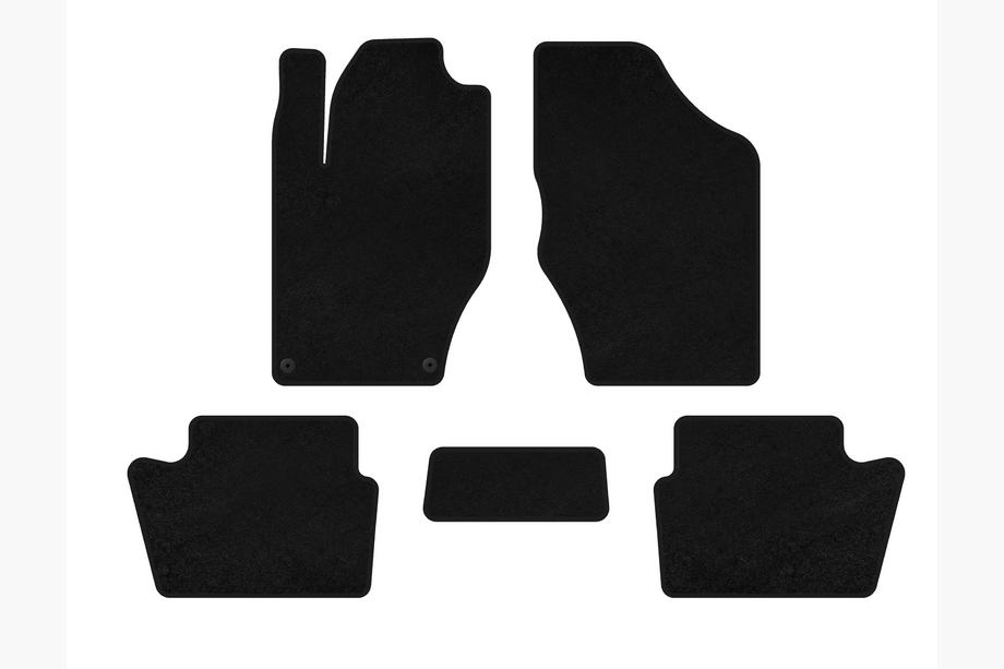 Citroen DS-4 2010-2015 Textile Floor Mats Classic (HB, Pre-Facelift, Black) Photo 1