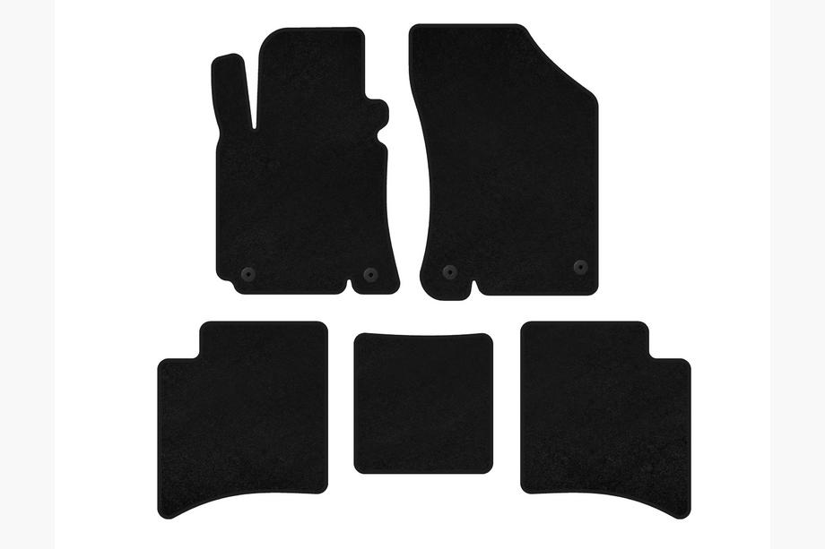 Geely MK Cross 2010-2016 Textile Floor Mats Classic (Black) Photo 1
