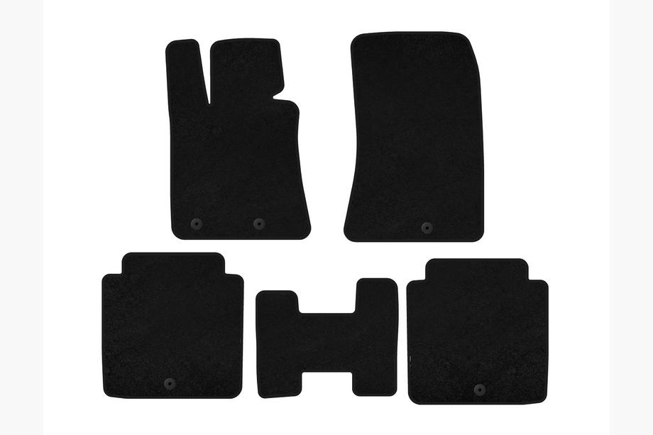 Hyundai Equus 2009-2016 Textile Floor Mats Classic (black) Photo 1
