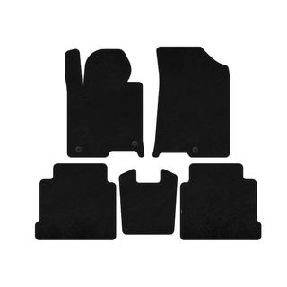Textile Floor Mats Classic (SD, Black) Hyundai Sonata LF 2014-2019 photo 2