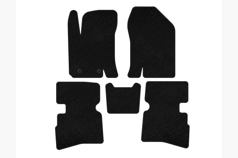 JAC S4 2018- Textile Floor Mats Classic (Black) Image