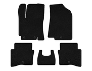 Kia Rio 2012-2017 Textile Floor Mats Classic (SD, Black) photo 1
