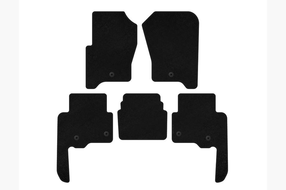 Land Rover Discovery IV 2009-2017 Textile Floor Mats Classic V2 (Black) Photo 1