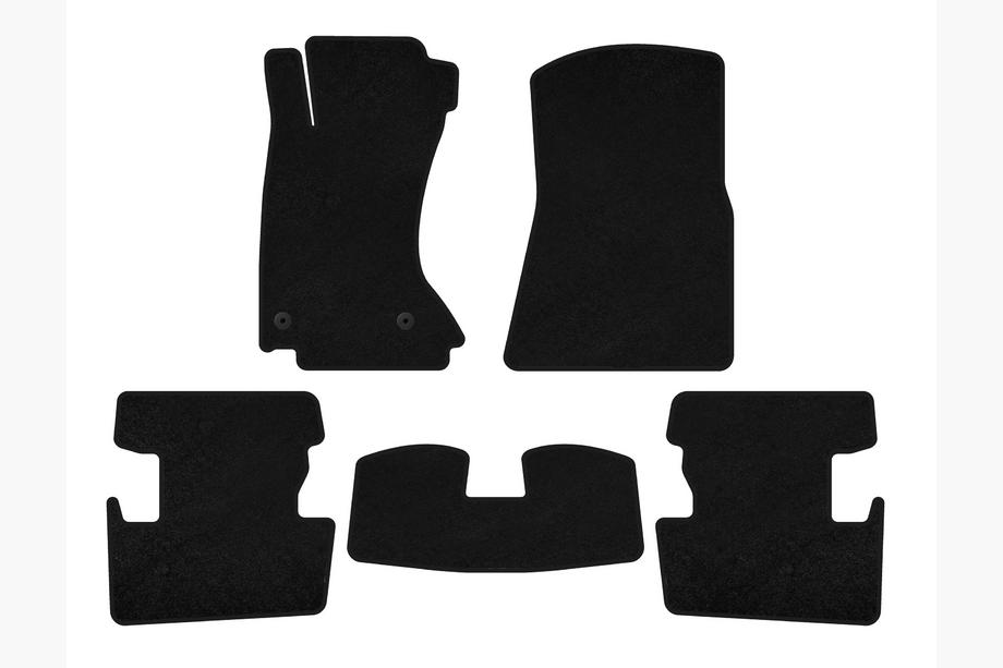 Lexus IS 2005-2013 Classic Carpet Floor Mats (All-Wheel Drive, Black) Image