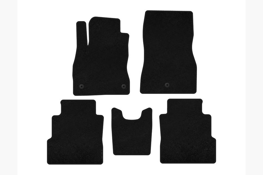 Nissan Kicks 2016- Textile Floor Mats Classic (Black) Image