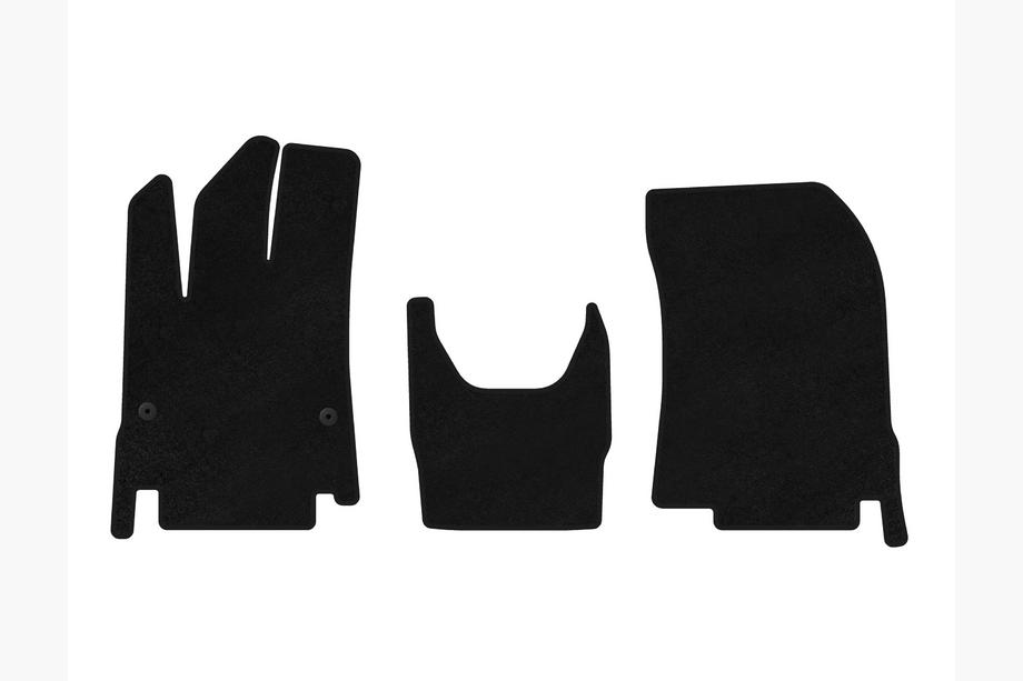 Peugeot Partner/Rifter 2019- Textile Floor Mats Classic (black) Photo 1