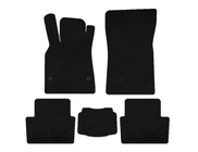 Renault Fluence 2009-2016 Textile Floor Mats Classic (SD, Black) photo 1